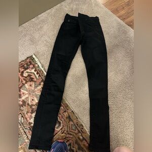 Black High waisted skinny shaping Jeans